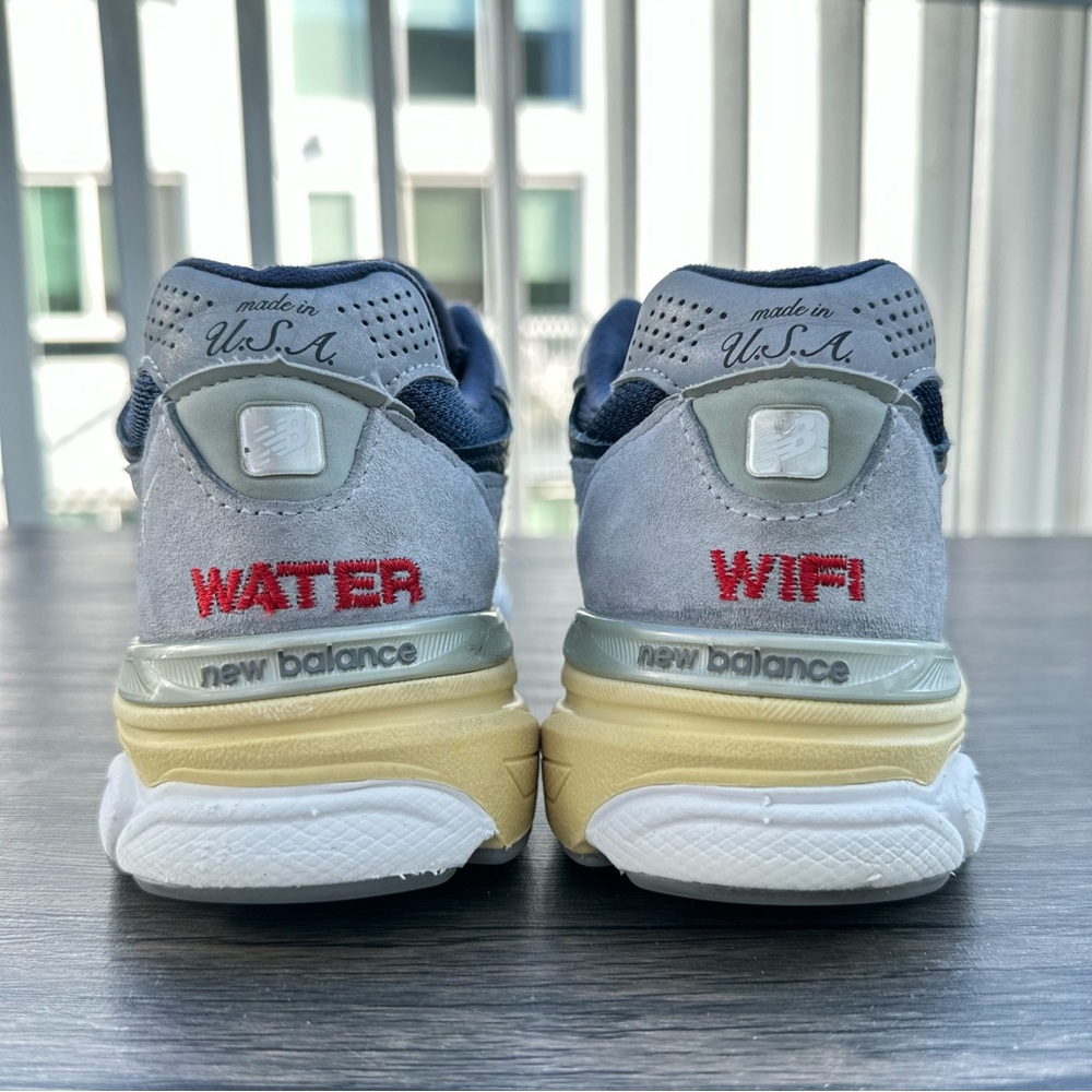 New Balance 990v3 x No Vacancy Inn
Water and WiFi 2019 - very limited